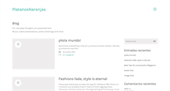 Desktop Screenshot of platanosnaranjas.com